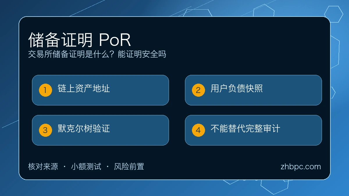 交易所储备证明是什么？能证明安全吗 