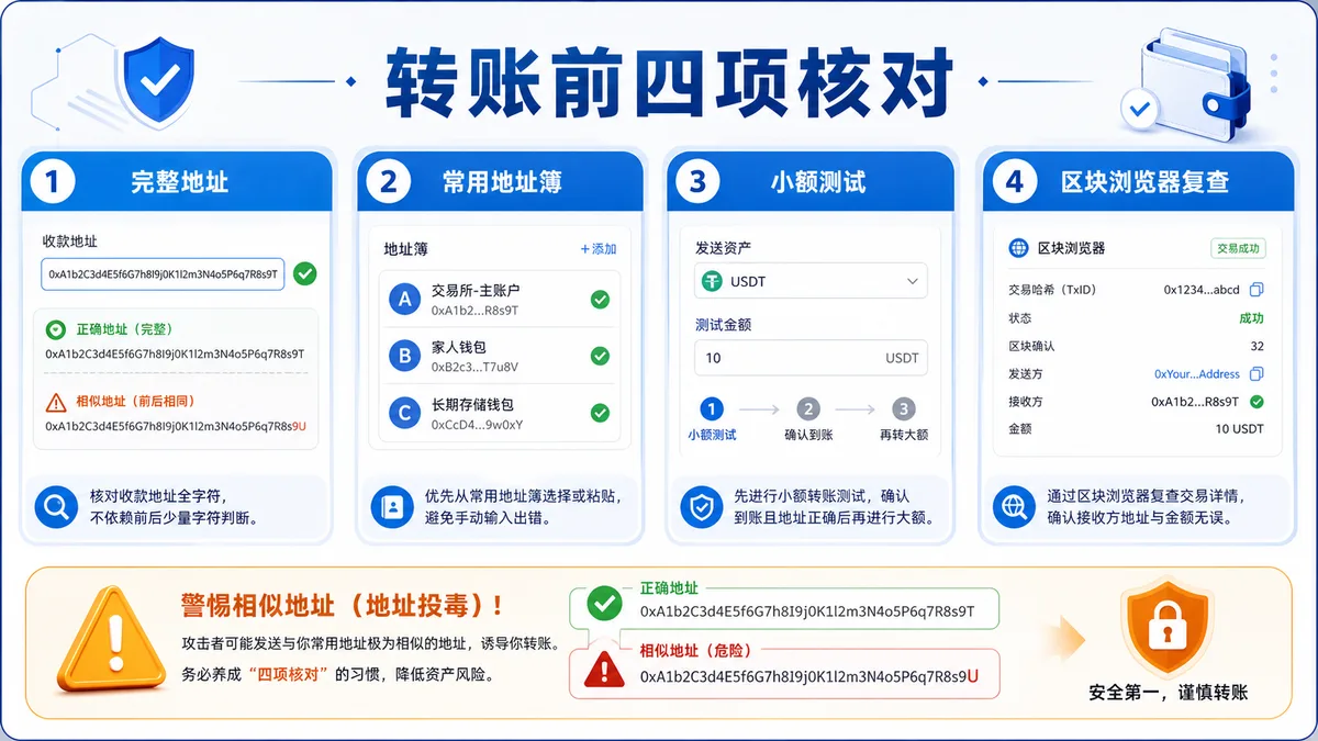地址投毒是什么？转账怎么防 