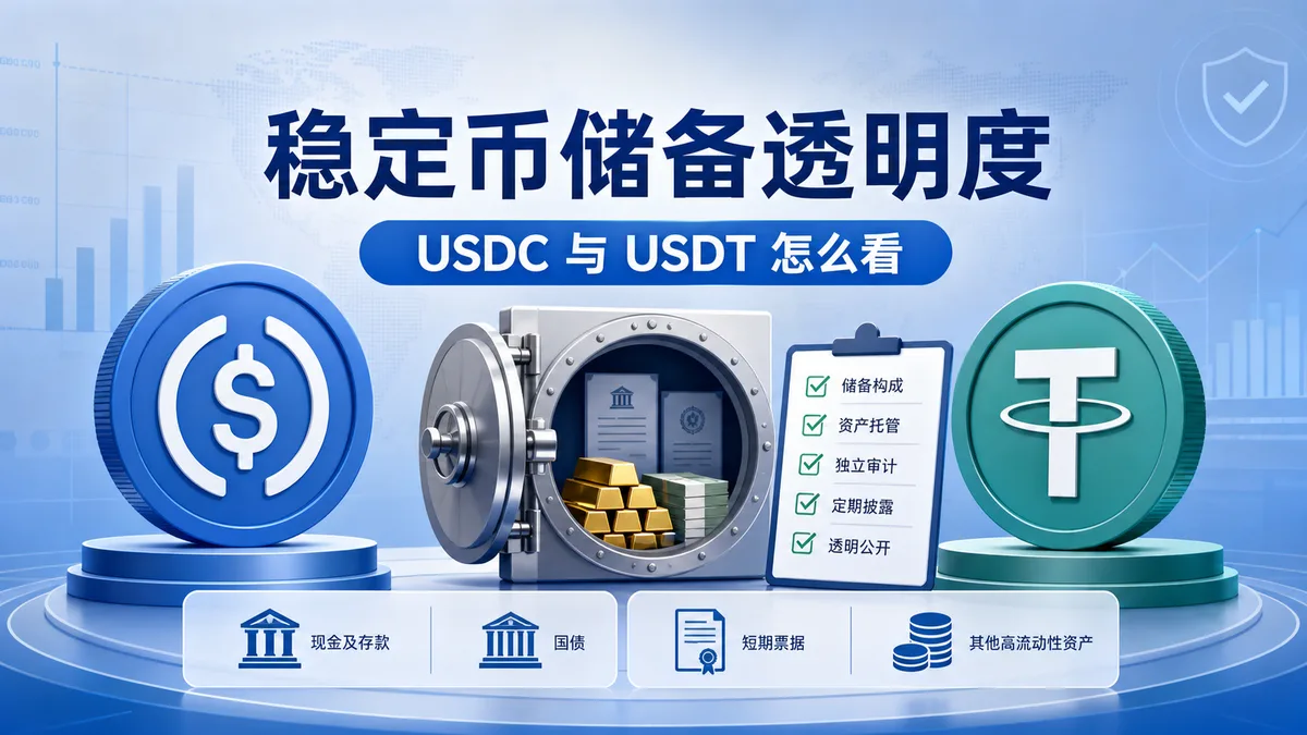 稳定币储备透明度怎么看？USDC与USDT