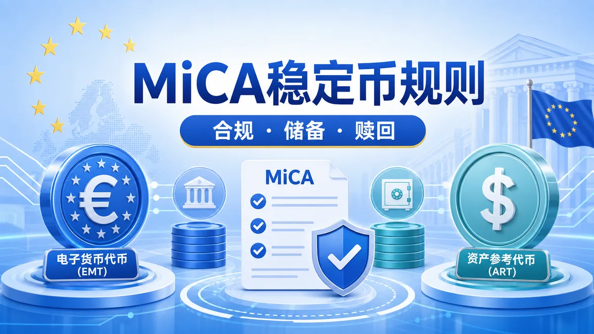 MiCA稳定币规则是什么？风险怎么看