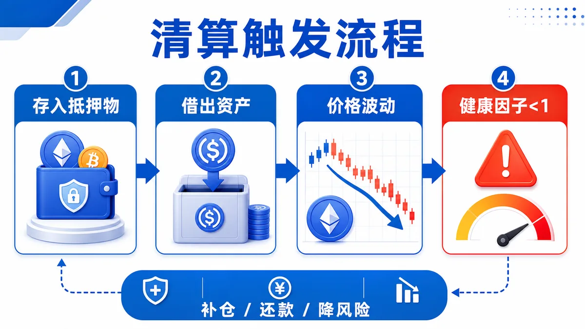 DeFi清算是什么？借贷风险怎么看 