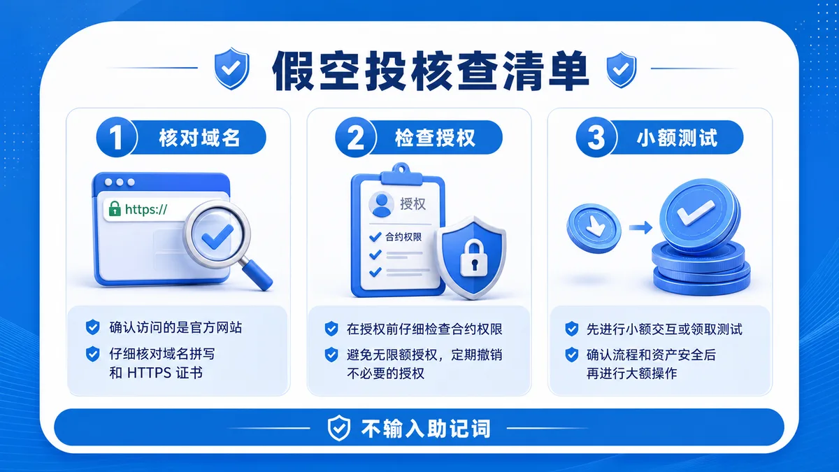 假空投钓鱼怎么防？授权怎么看 