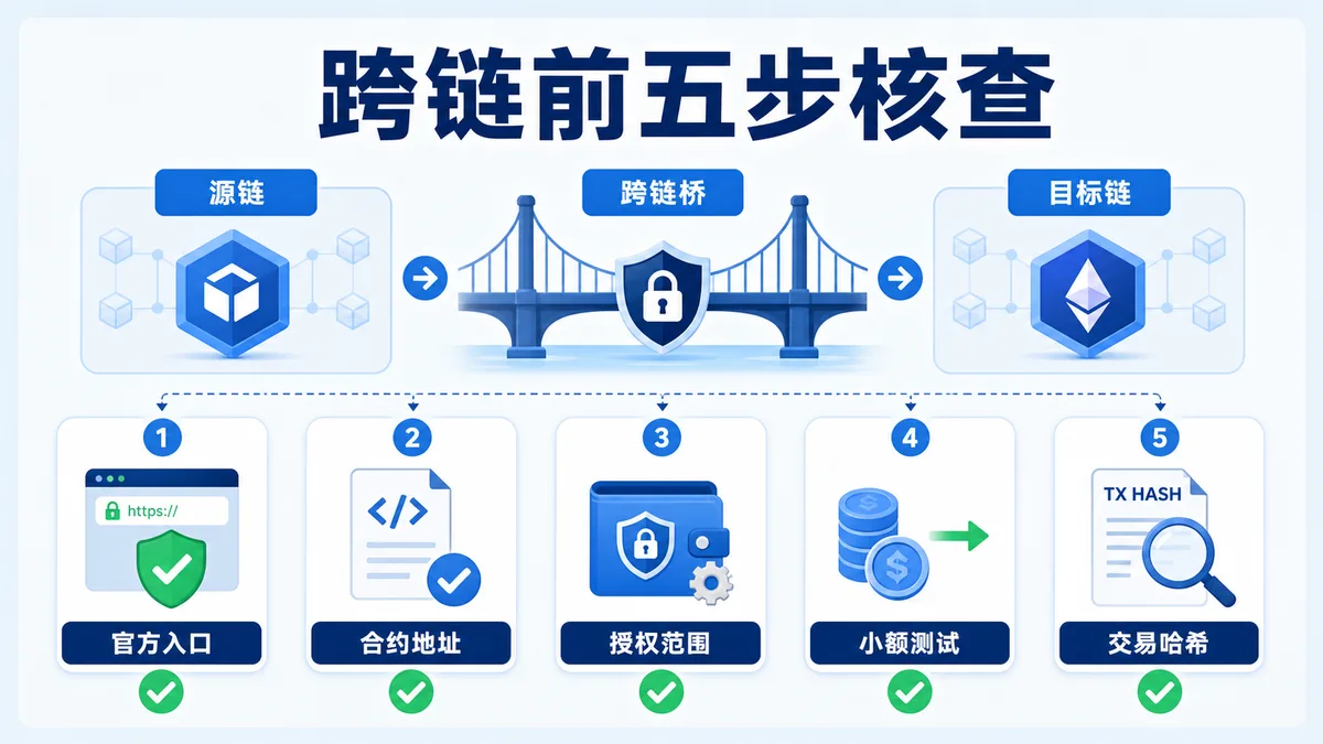跨链转账前怎么查？风险清单 
