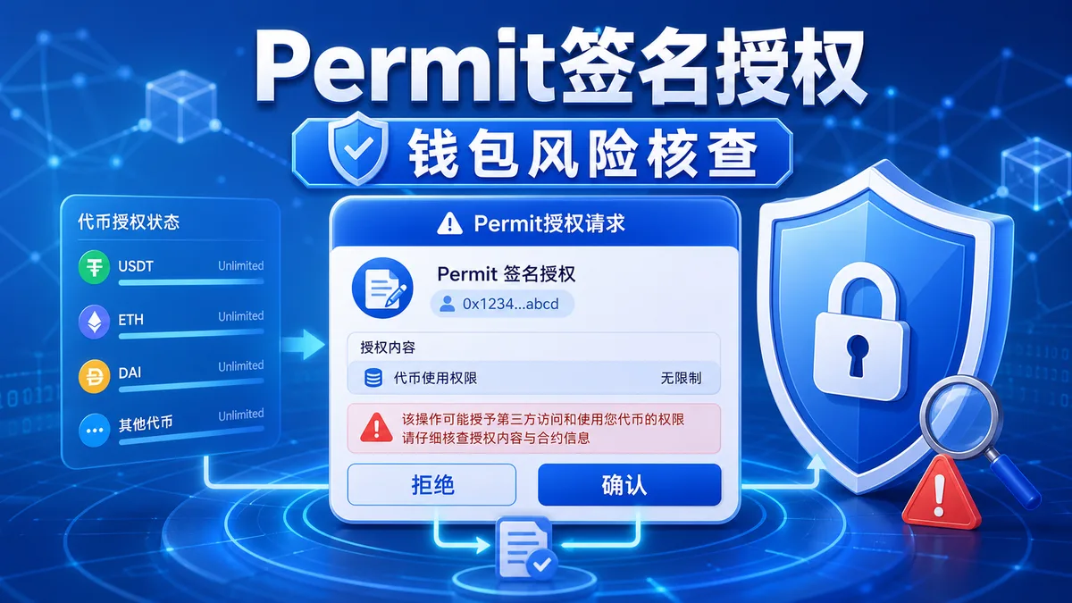 Permit签名授权是什么？钱包风险
