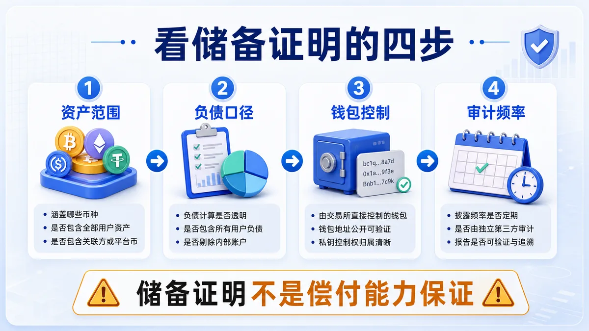 交易所储备证明怎么看？风险清单 