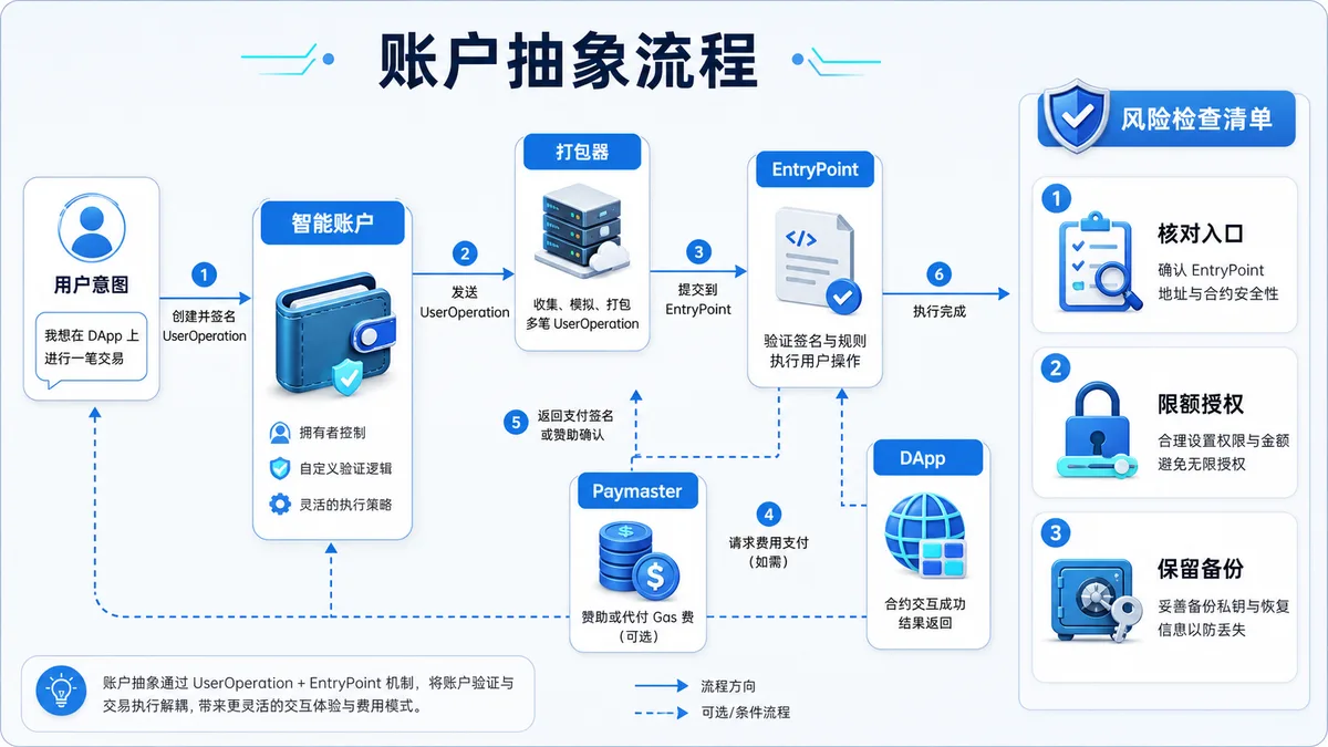 账户抽象是什么？钱包风险 