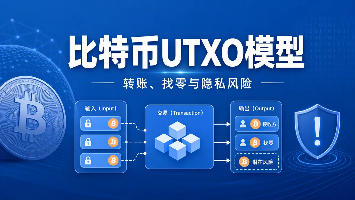 比特币UTXO是什么？找零地址风险