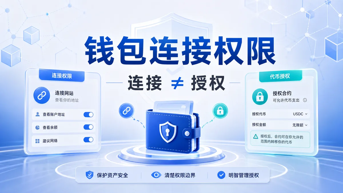 钱包连接权限怎么清理？