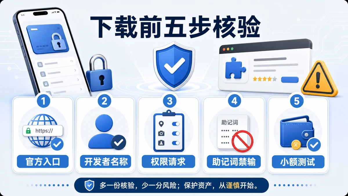 假钱包App怎么识别？下载前看什么 