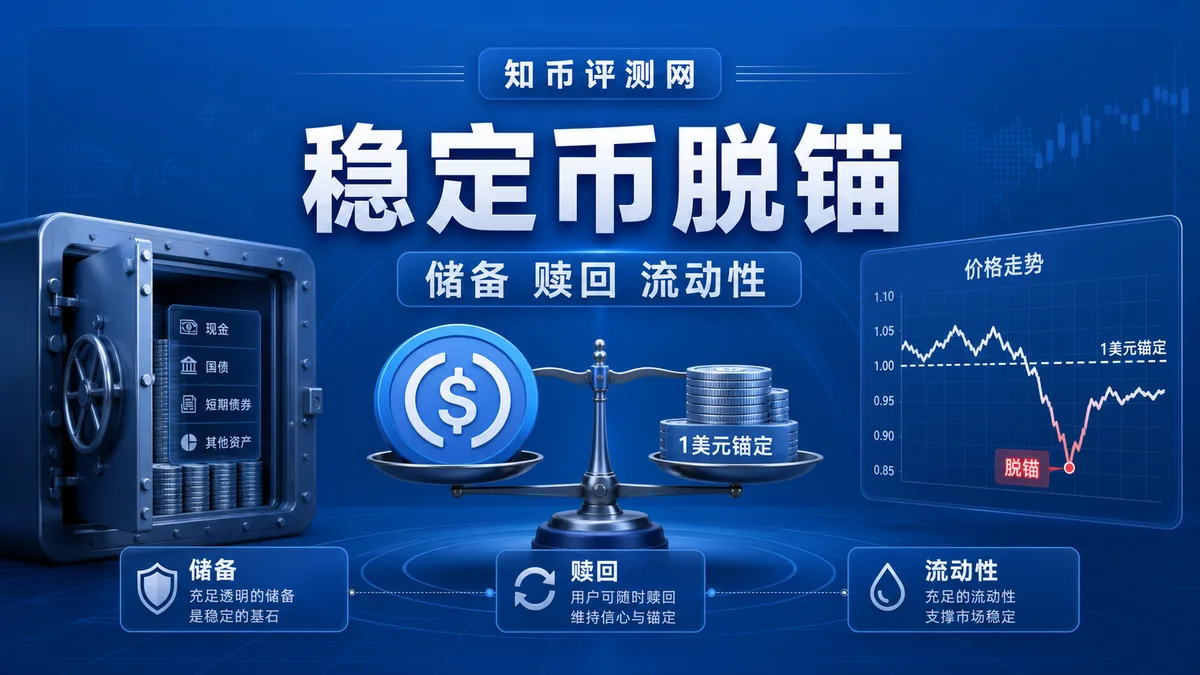 稳定币脱锚是什么？风险怎么看
