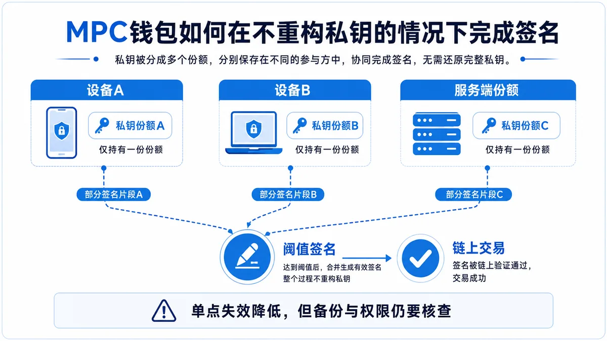 MPC钱包是什么？私钥分片风险 