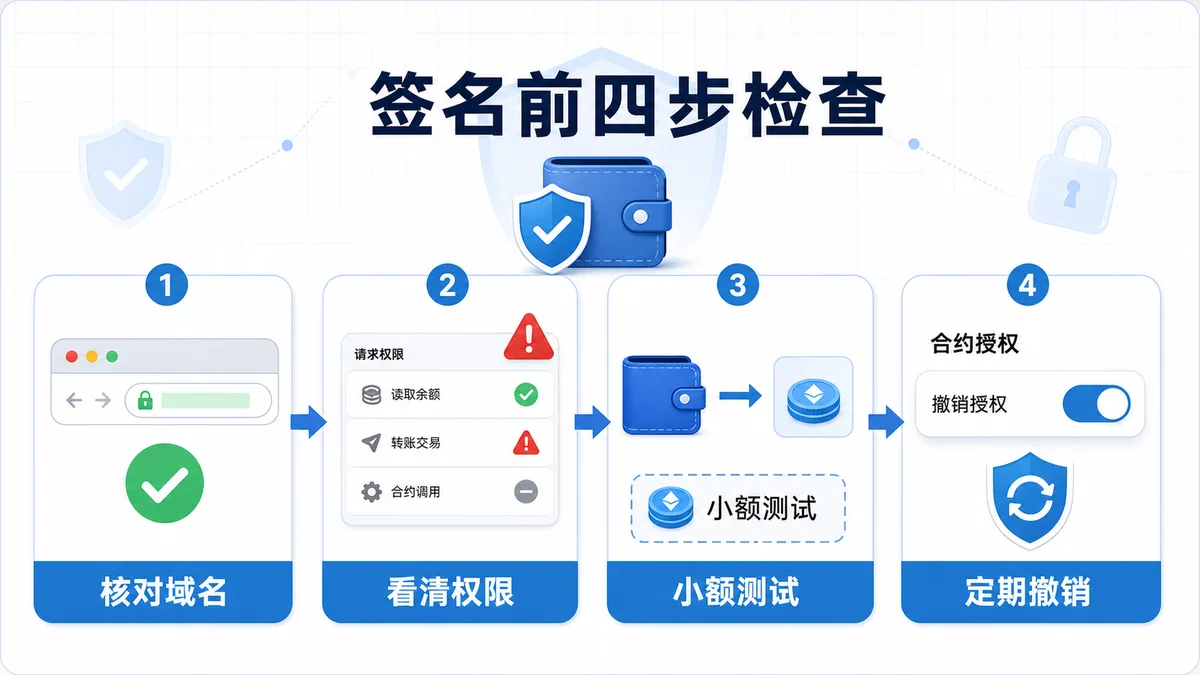 硬件钱包盲签名怎么检查？ 