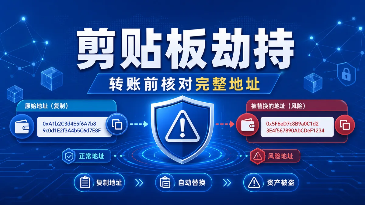 剪贴板劫持是什么？转账怎么防